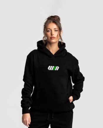 Win time Black Overhead Hoodie