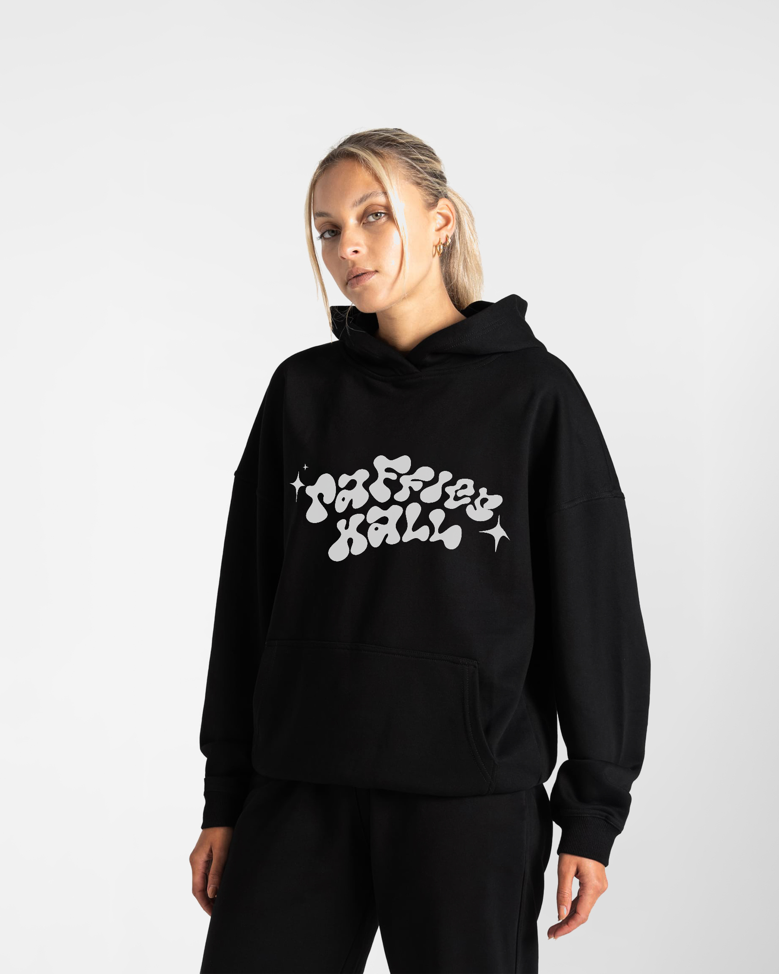 Embrace Nature Black Hoodie