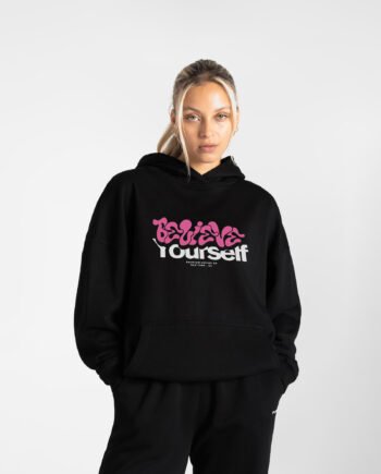 Believe Yourself Black Hoodie