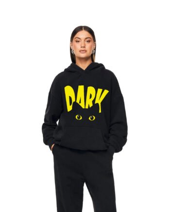 Dark Cat Stylish Hoodie